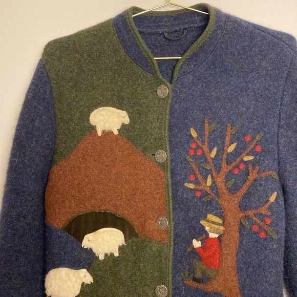 Cottagecore Shepherd and His Sheep - Picture 4 of 6